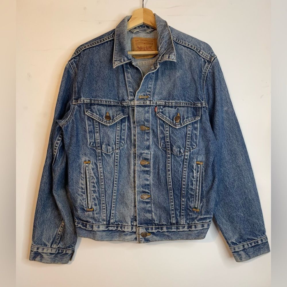 Levi Strauss & Co. 70's Button Front Denim‎ Jacket Medium/Stamp 527
